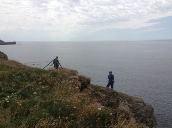 Cliff Rescue by Nicola Parkman on 07/08/2013