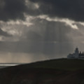 Crepuscular Rays Lizard Lighthouse - added 18/12/2011 by John Wright