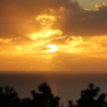 Sunset at Poldhu Cove Cornwall taken from the seashore holiday cottage on the Lizard Peninsula - added 14/01/2012 by seasidecottagescornwall.co.uk