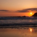 Sunset at Poldhu - added 04/07/2015 by John Wright