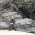 sue on Poldhu beach - added 12/09/2011 by mrs winter